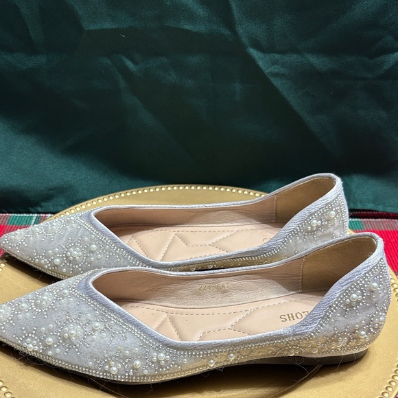 Beaded and Rhinestone Flats by Zqkseohs - Picture 3 of 6